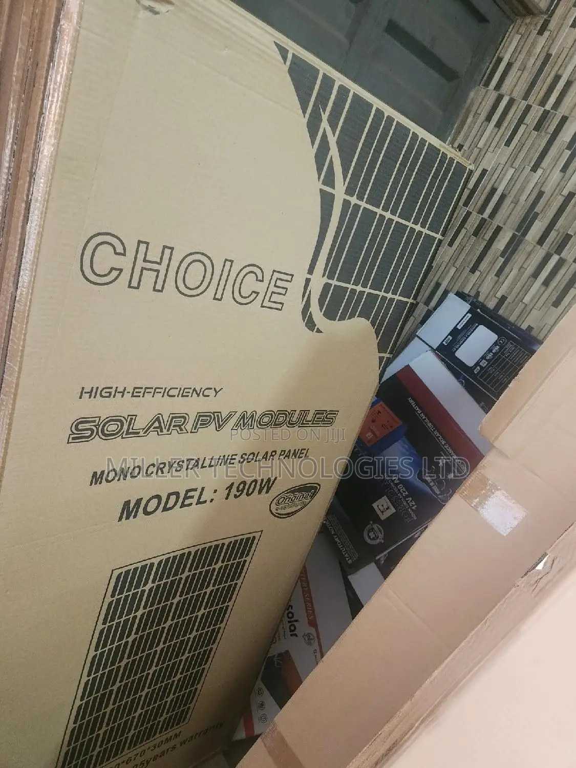 Choice 190w Solar Panel
