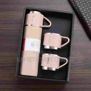 Vacuum Flask With 2 Cups
