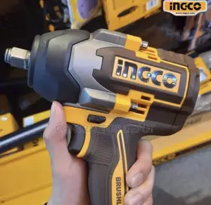 Ingco Brushless Cordless Impact Wrench 850nm With 2pcs 4.0ah Battery
