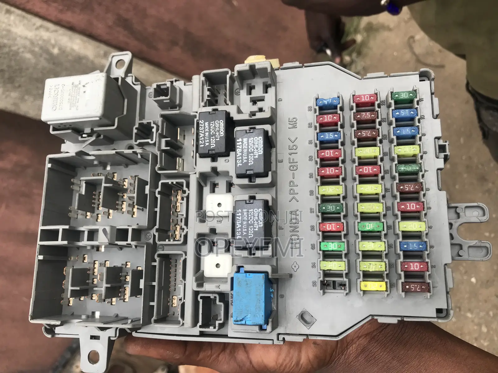 Wiring on Vehicle