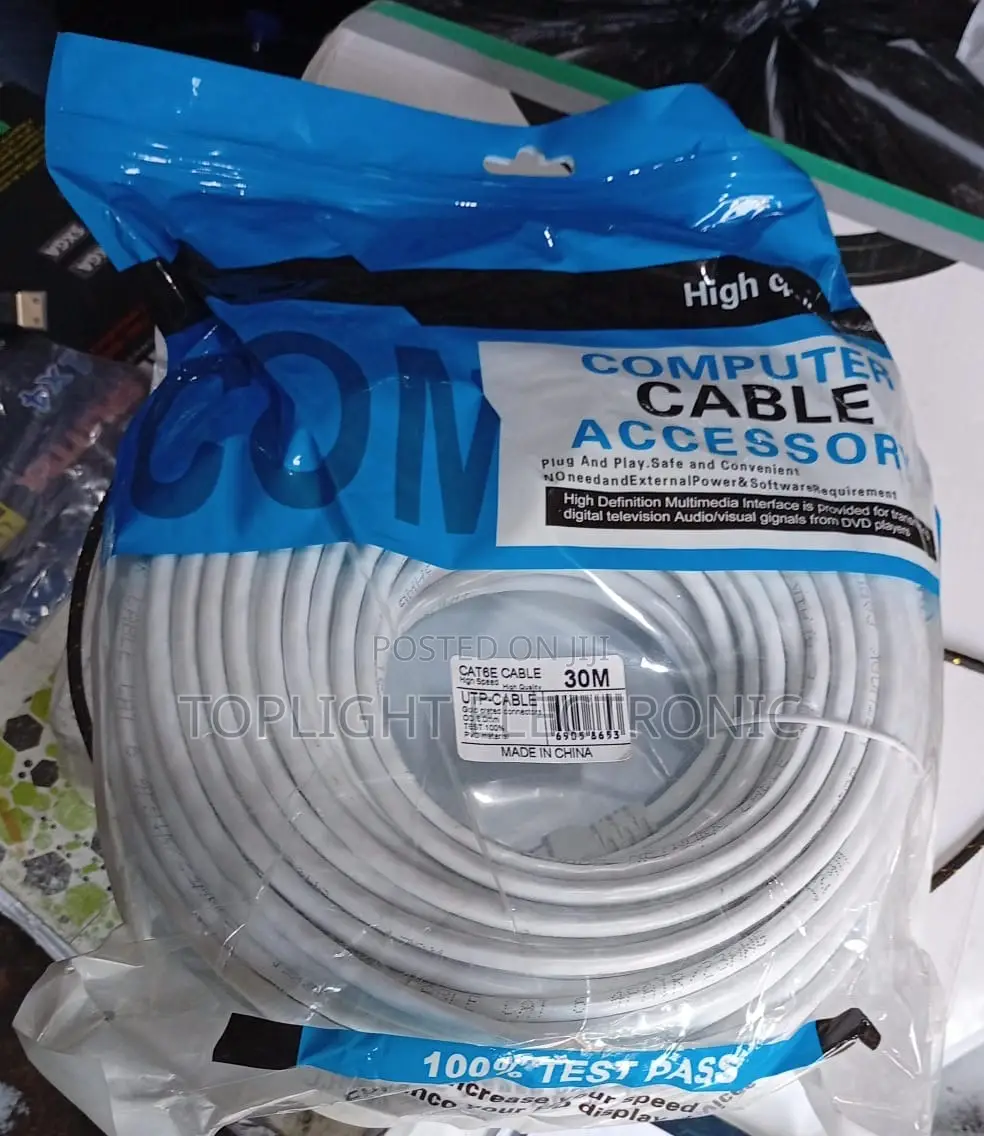 Original Cat 6 Cable 30m