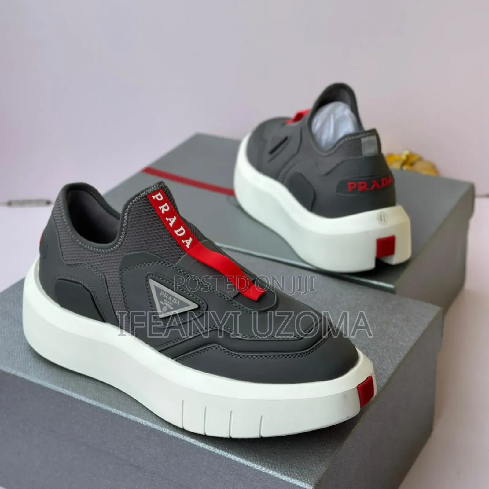 Big Classic Prada Luxury Designer Shoe