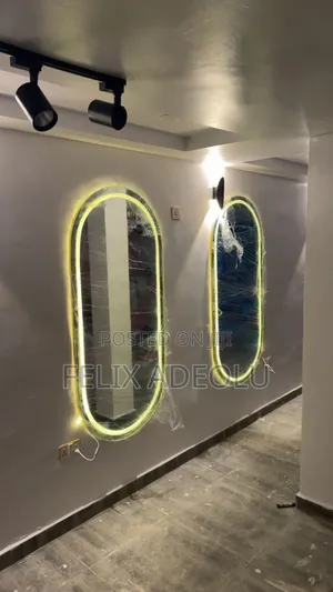 Mirror Glasses With Light