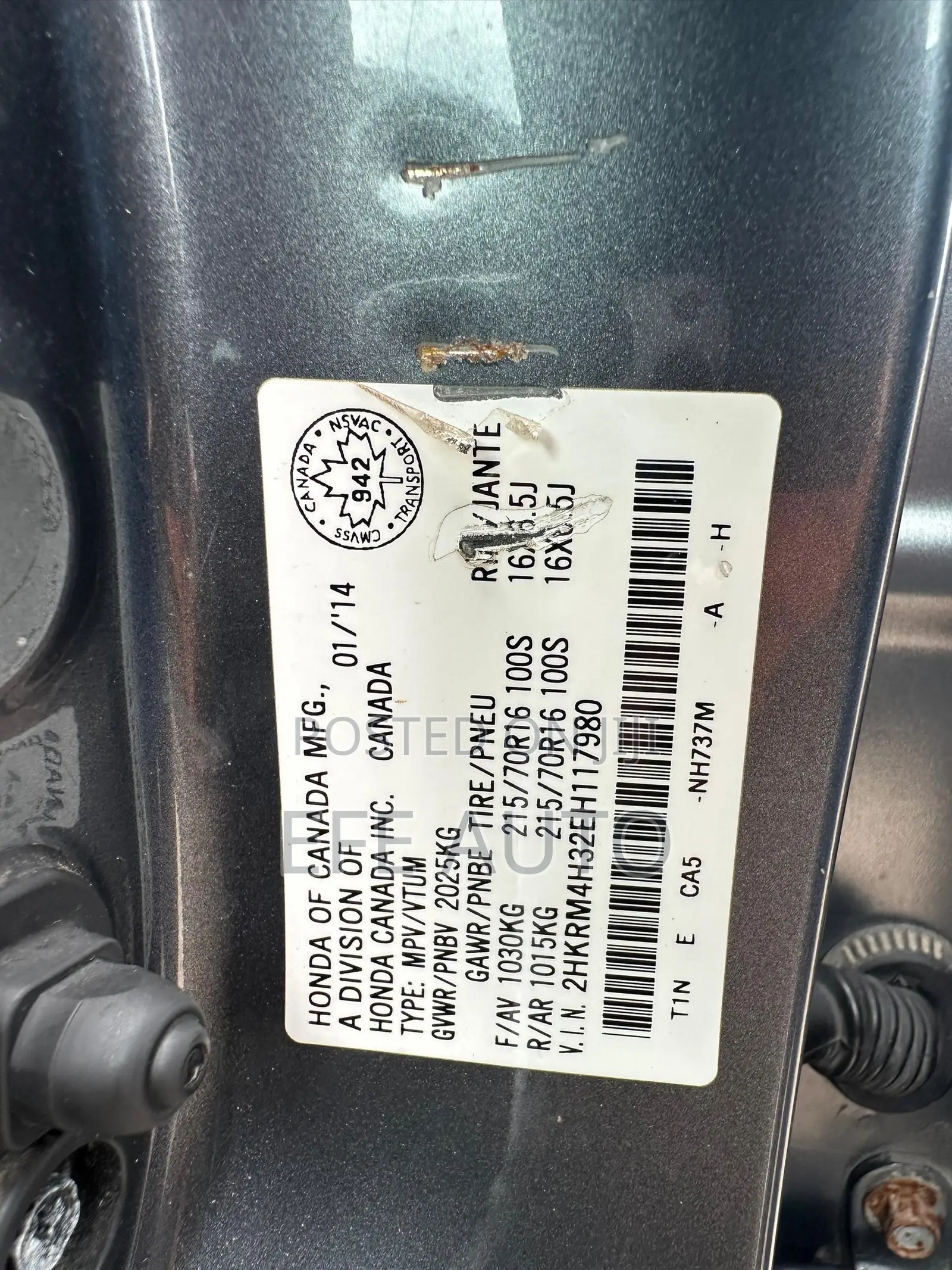 Honda CR-V 2014 Gray