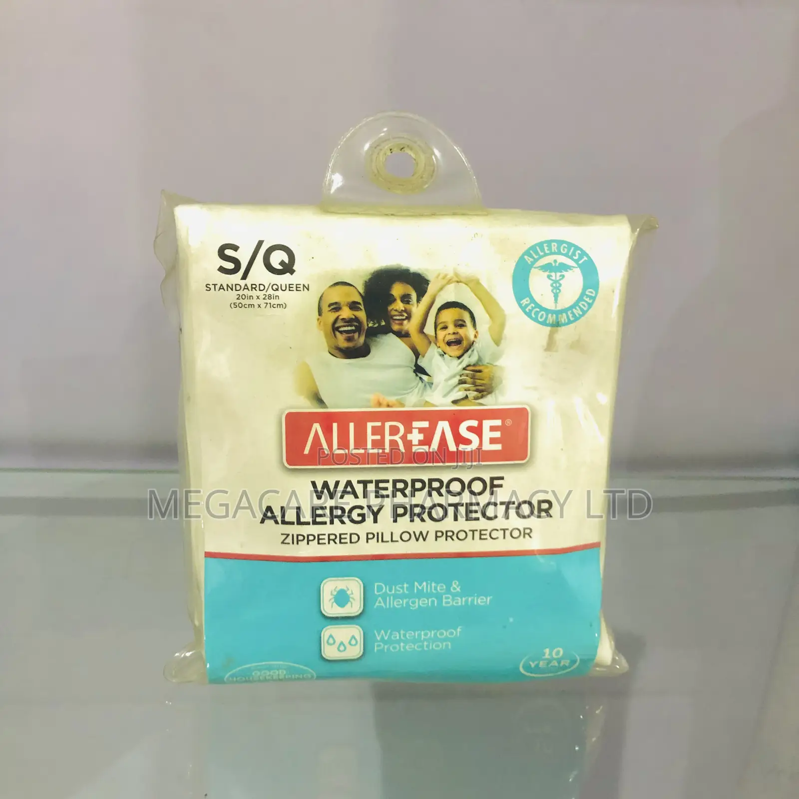 Allerease | Waterproof Allergy Protection Pillow Protector