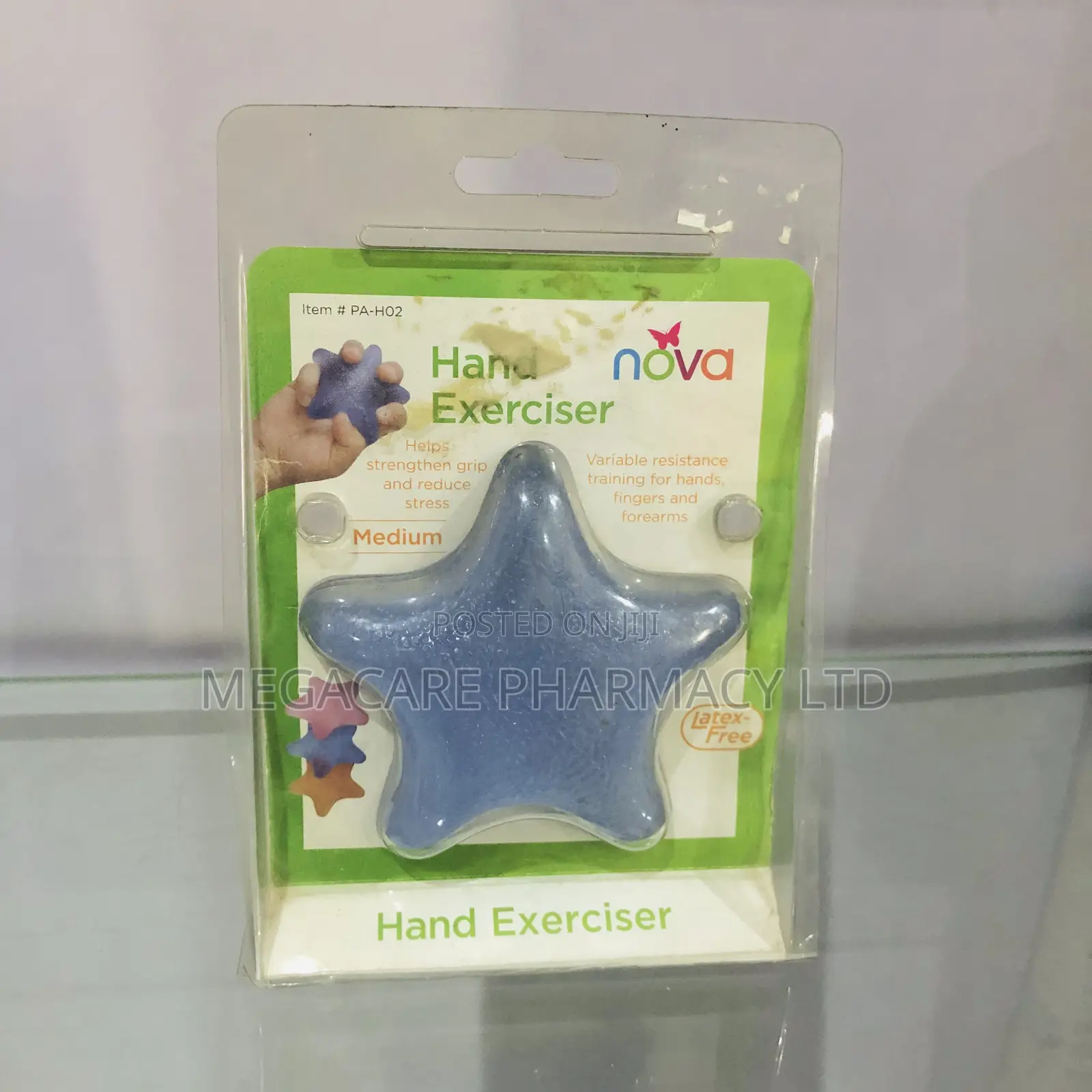 Nova Hand Exerciser Star Hand Grip Squeeze