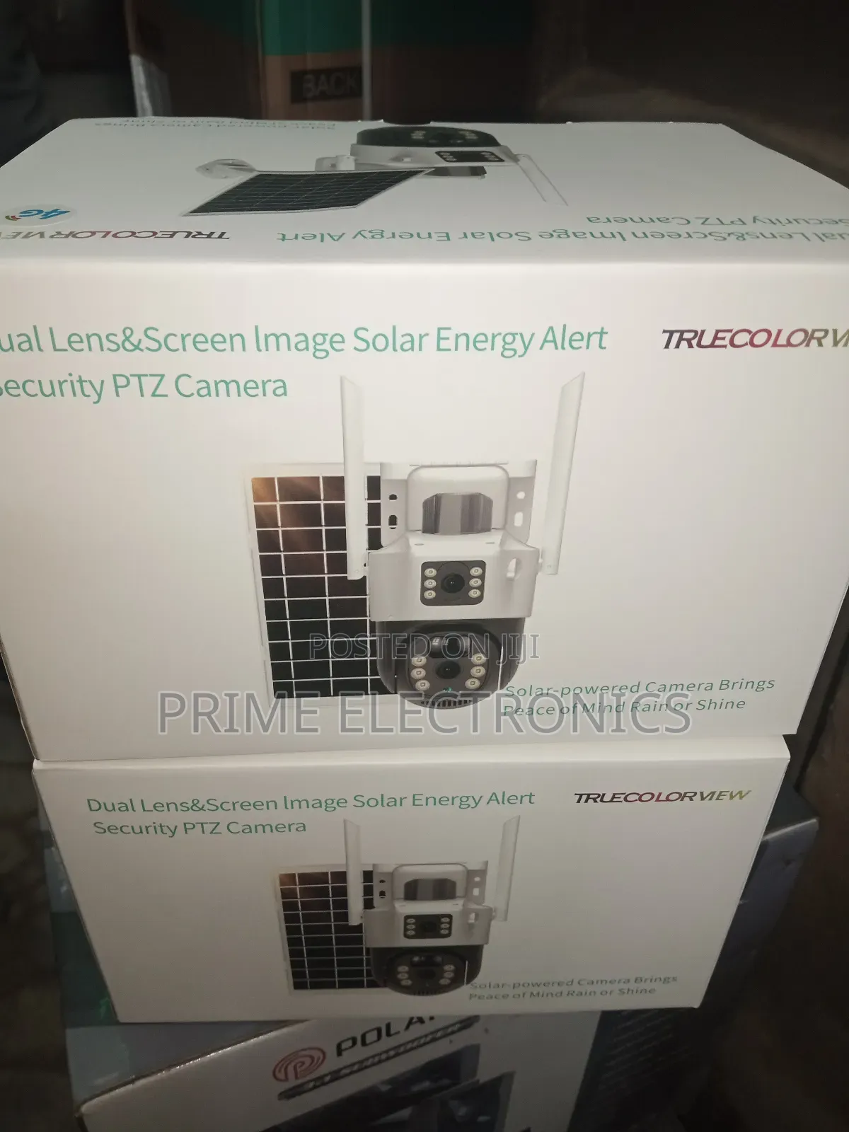 True Colour Dual Lens Screen Image Solar Energy Ptz