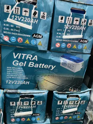 220 Ah Vitra Gel Battery Available in Stock With Affordable Prices