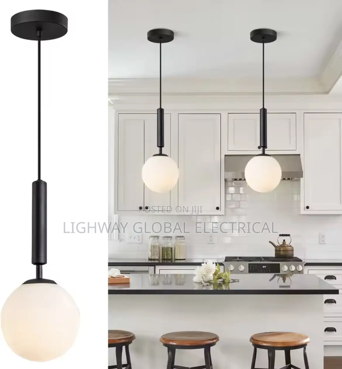 Modern Glass Pendant Light