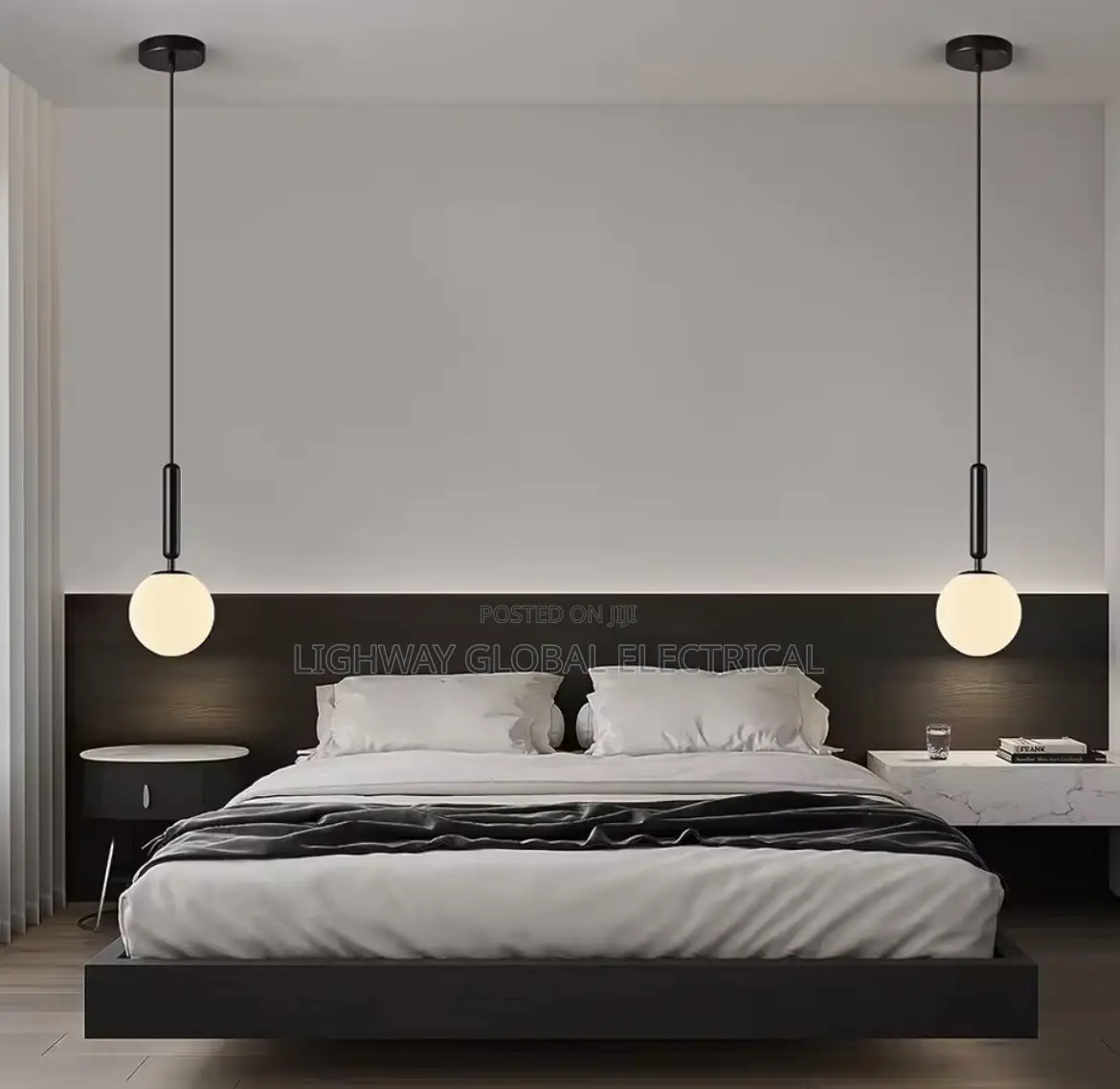 Modern Glass Pendant Light