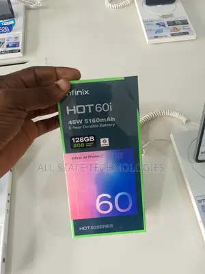 New Infinix Hot 60i 128 GB Blue