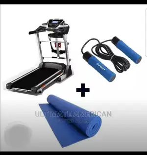 3 HP Treadmill + Skippimg Rope + Yogamat