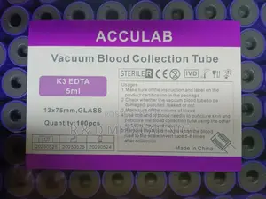 Edta 5ml Vacutainer Bottle