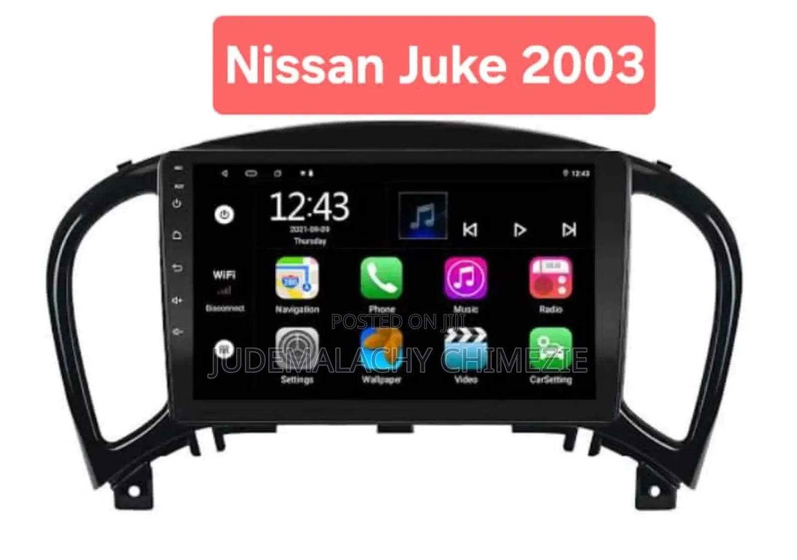 Car Android Screen for Nissan Juke 2003 With Reverse Camera