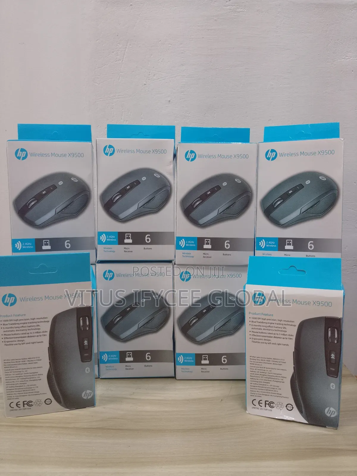 Hp Wireless Bluetooth Mouse X9500