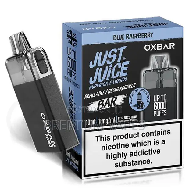 Just Juice X Oxbar RRB Disposable Vape Kit for sale - Premium Vapes   Price:  20,000 on Jiji.ng [Ikoyi]