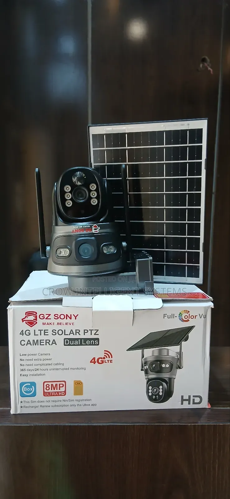 Gz Sony 4g Lte Solar PTZ Camera
