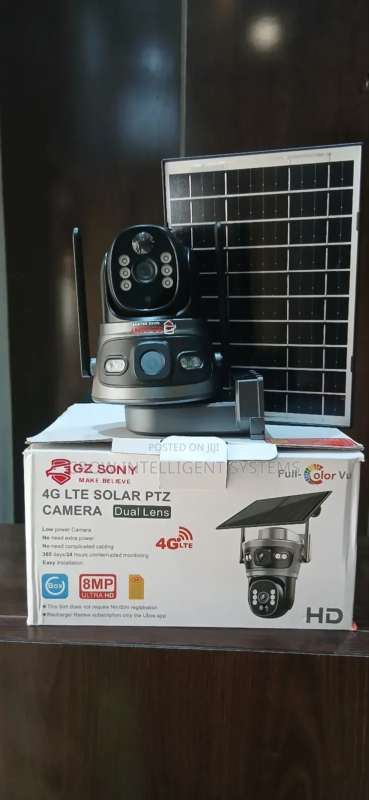 Gz Sony 4g Lte Solar PTZ Camera