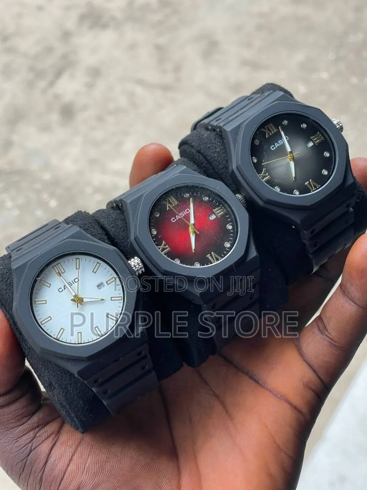 Casio Rubber Strap Watch