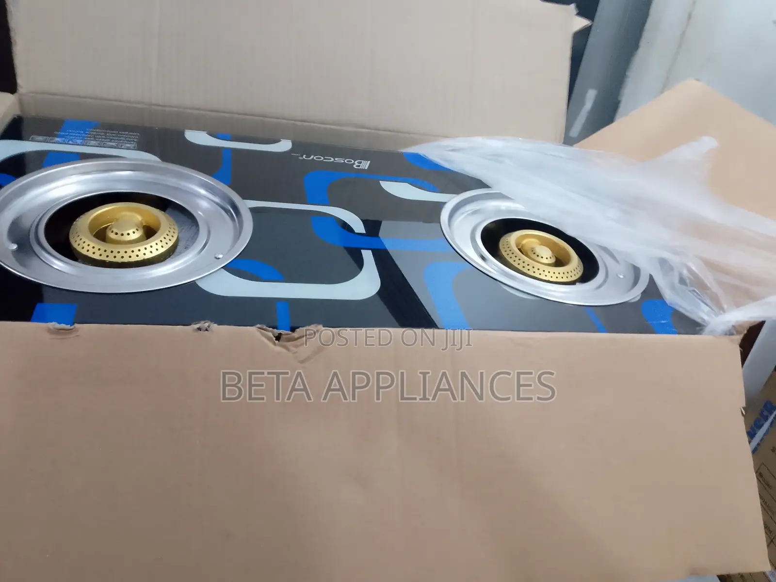 Boscon Two-Burner Table Top Cooker