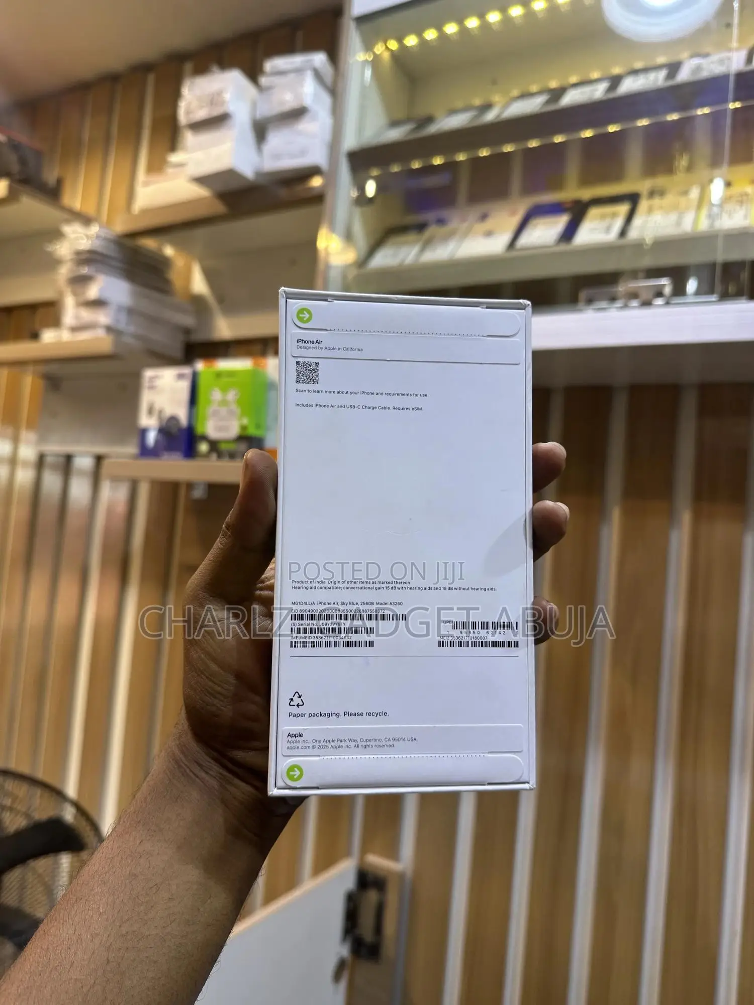 New Apple iPhone Air 256 GB