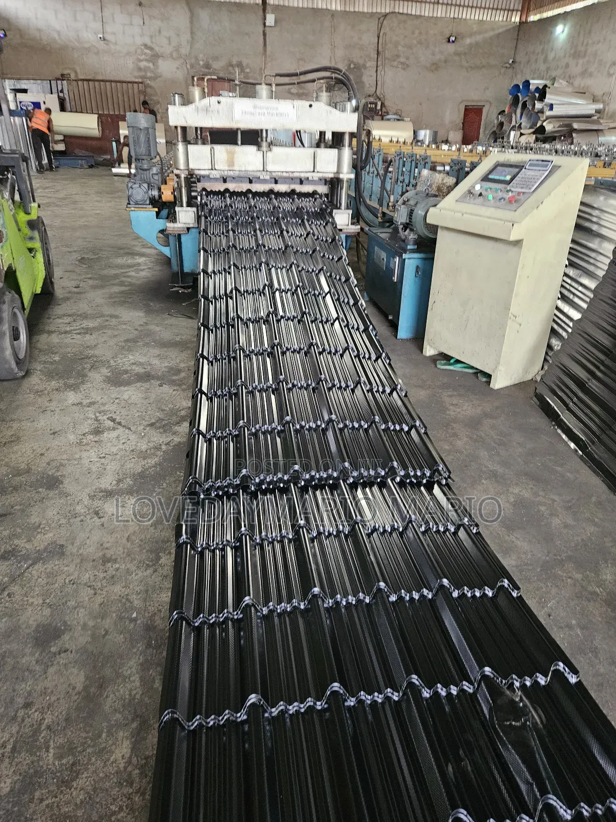 Aluminium Roofing Sheet Bozac Standard Ovanbeak 0.45mm