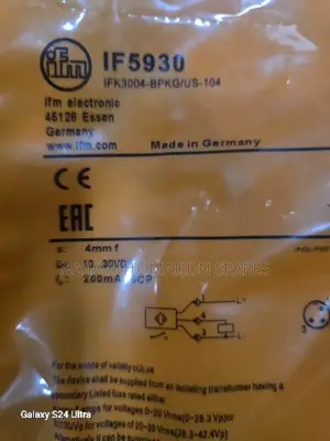 Ifm Inductive Sensor | If5930