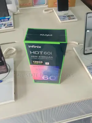 New Infinix Hot 60i 128 GB Black