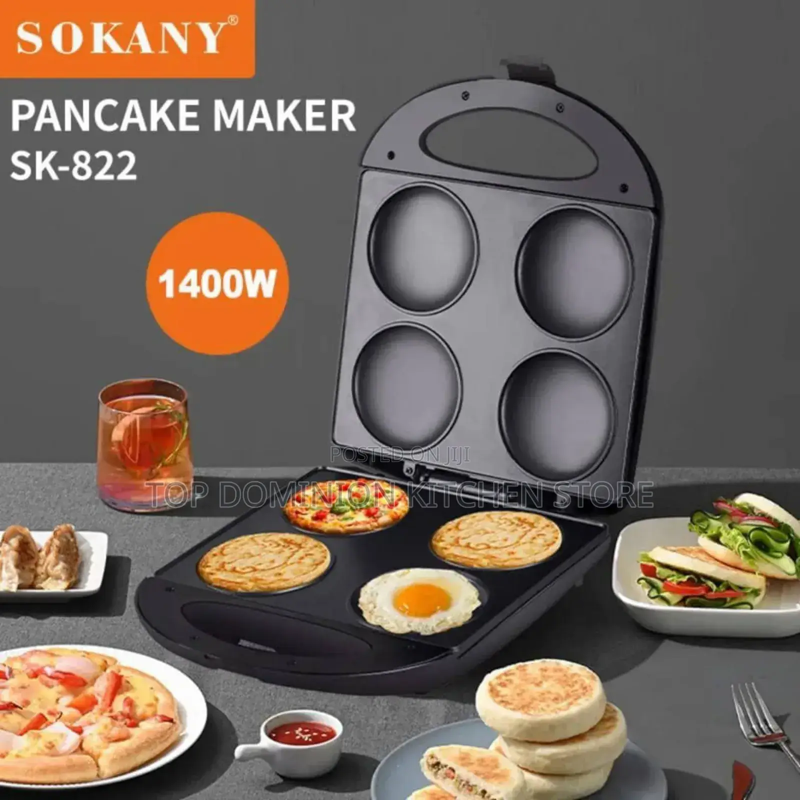 Sokany 4 Slot Pancake Maker