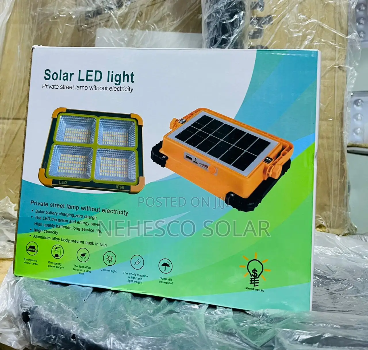 Solar Rechargeable Led Light