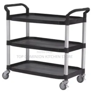 Quality Plastic 3layer Food Trolley