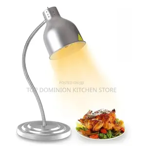 Stainless Steel Electric Food Warming Desktop Buffet Lamp