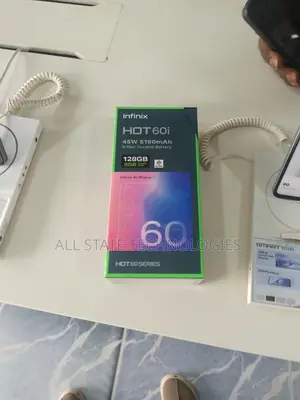 New Infinix Hot 60i 128 GB Black