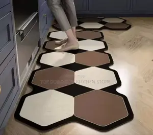 Silicone Absorbent Kitchen Runner Mat