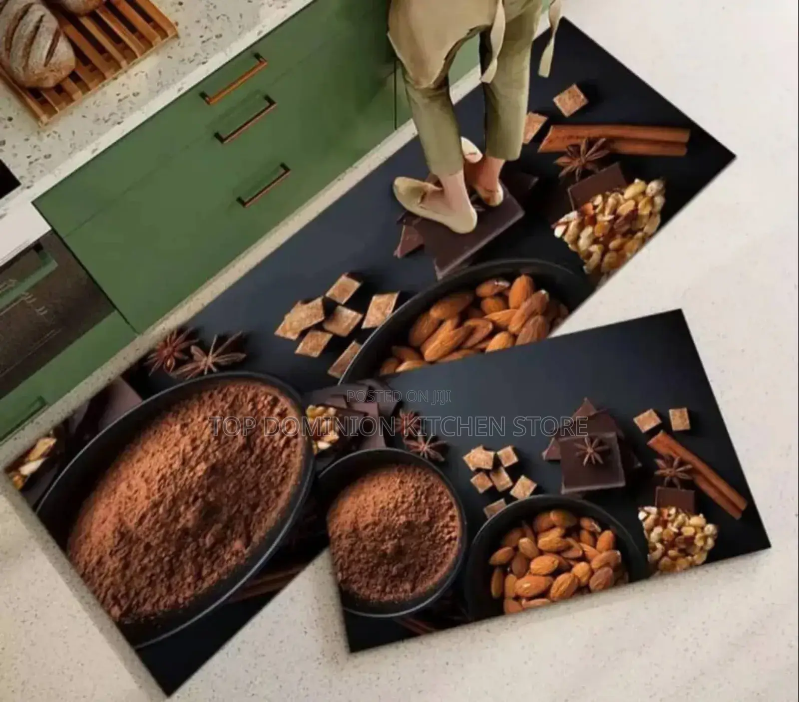 Silicone Absorbent Kitchen Runner Mat
