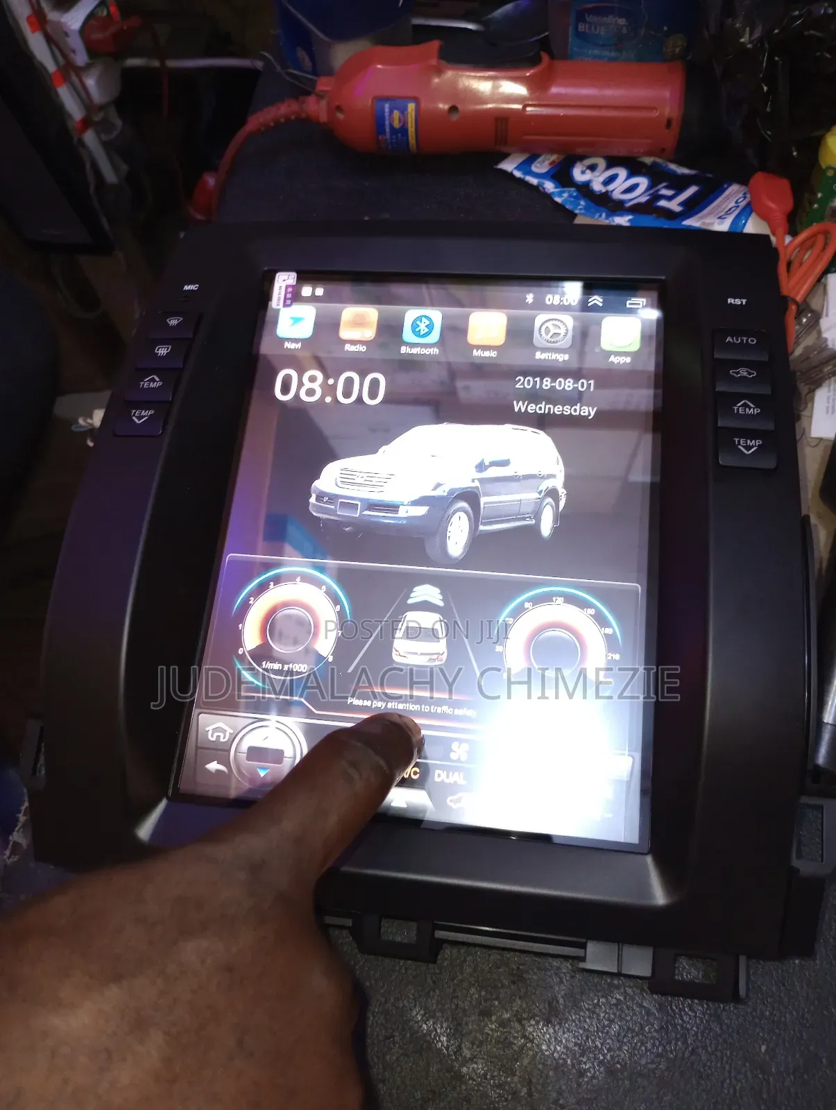 Car Android Screen for Lexus Gx470 With Reverse Camera