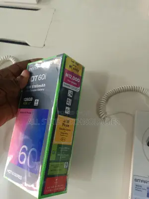 New Infinix Hot 60i 128 GB Black