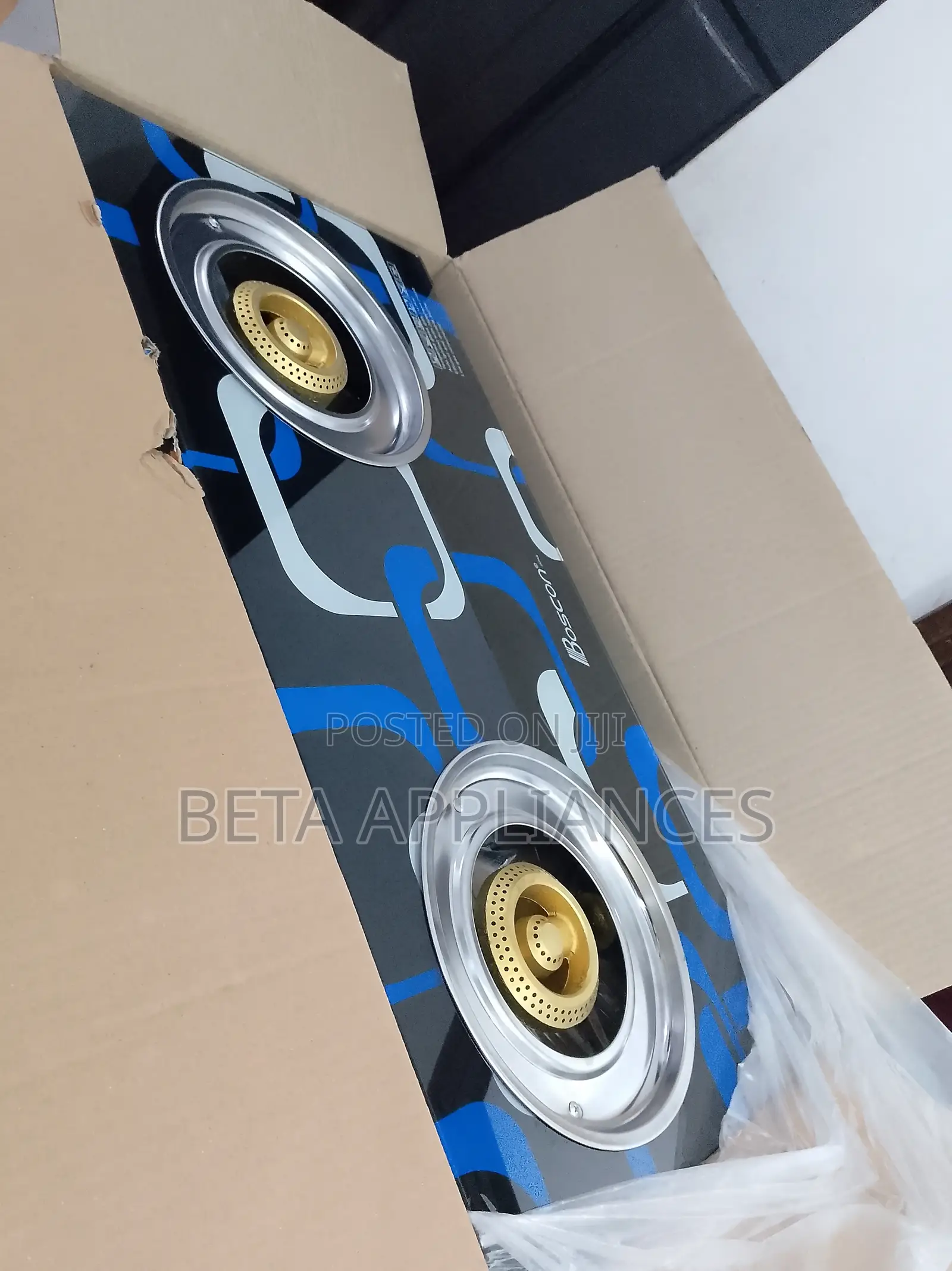 Boscon Camping Home Dual Gas Burner