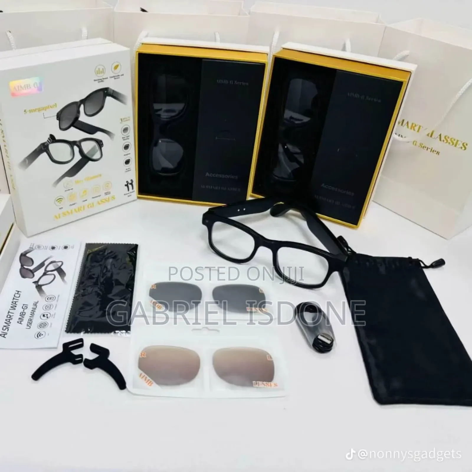 Ai Smart Bluetooth Sunglasses . Video and Pictures. Google.