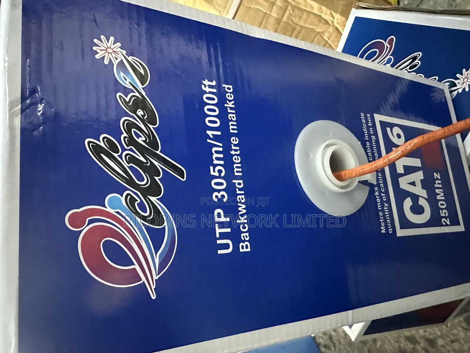 Eclipse Cat6 Utp 100% Copper Cable