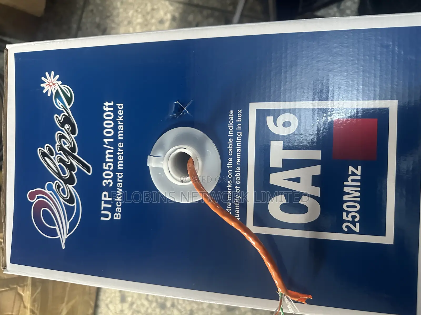 Eclipse Cat6 Utp 100% Copper Cable