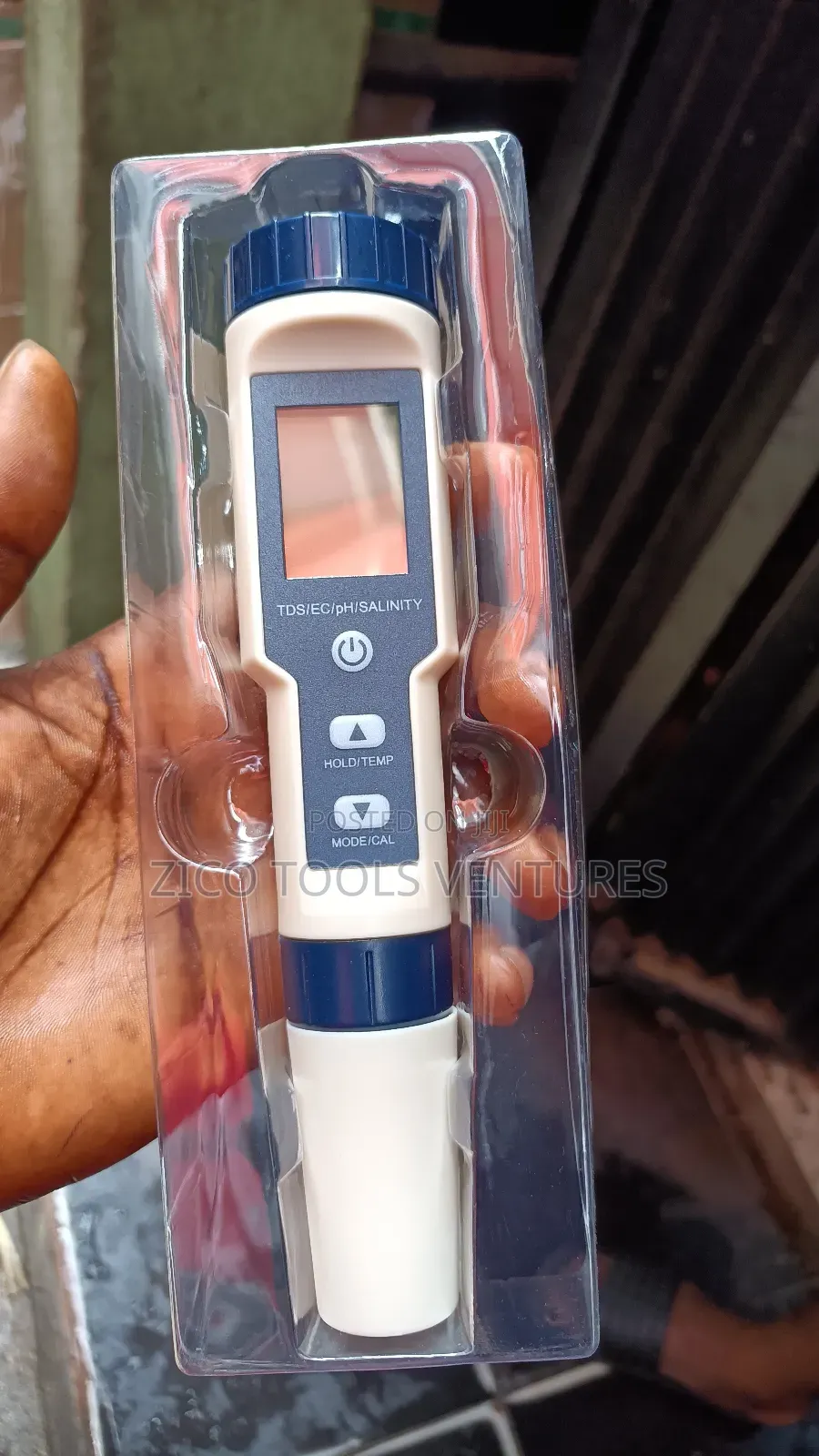 5-in-1 Digital Water Quality Tester Ph Temperature