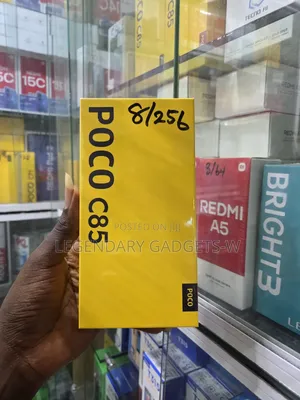New Xiaomi Poco C85 4G 256 GB Black