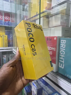 New Xiaomi Poco C85 4G 256 GB Black