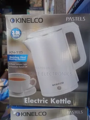 Kinelco 3.0l Electric Kettle/Jug (White)