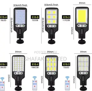 Sensor Solar Street Lamp