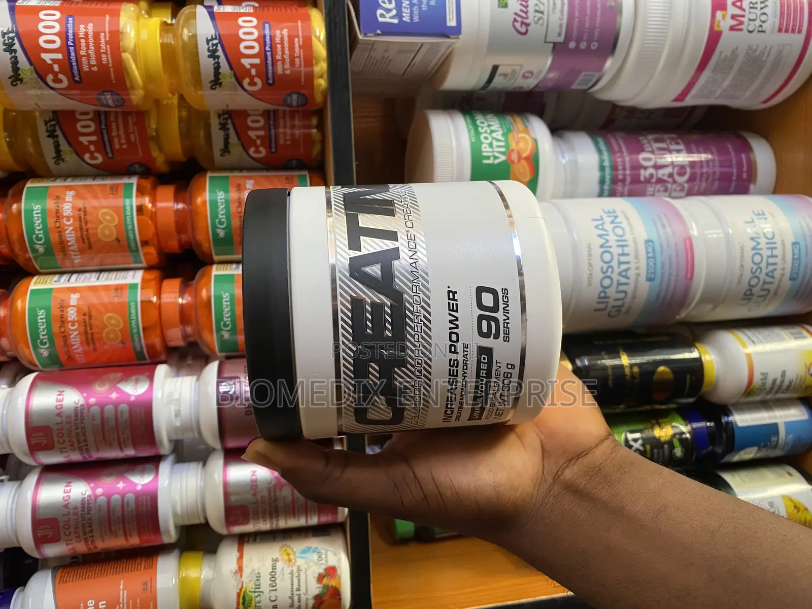Creatine Increases Power