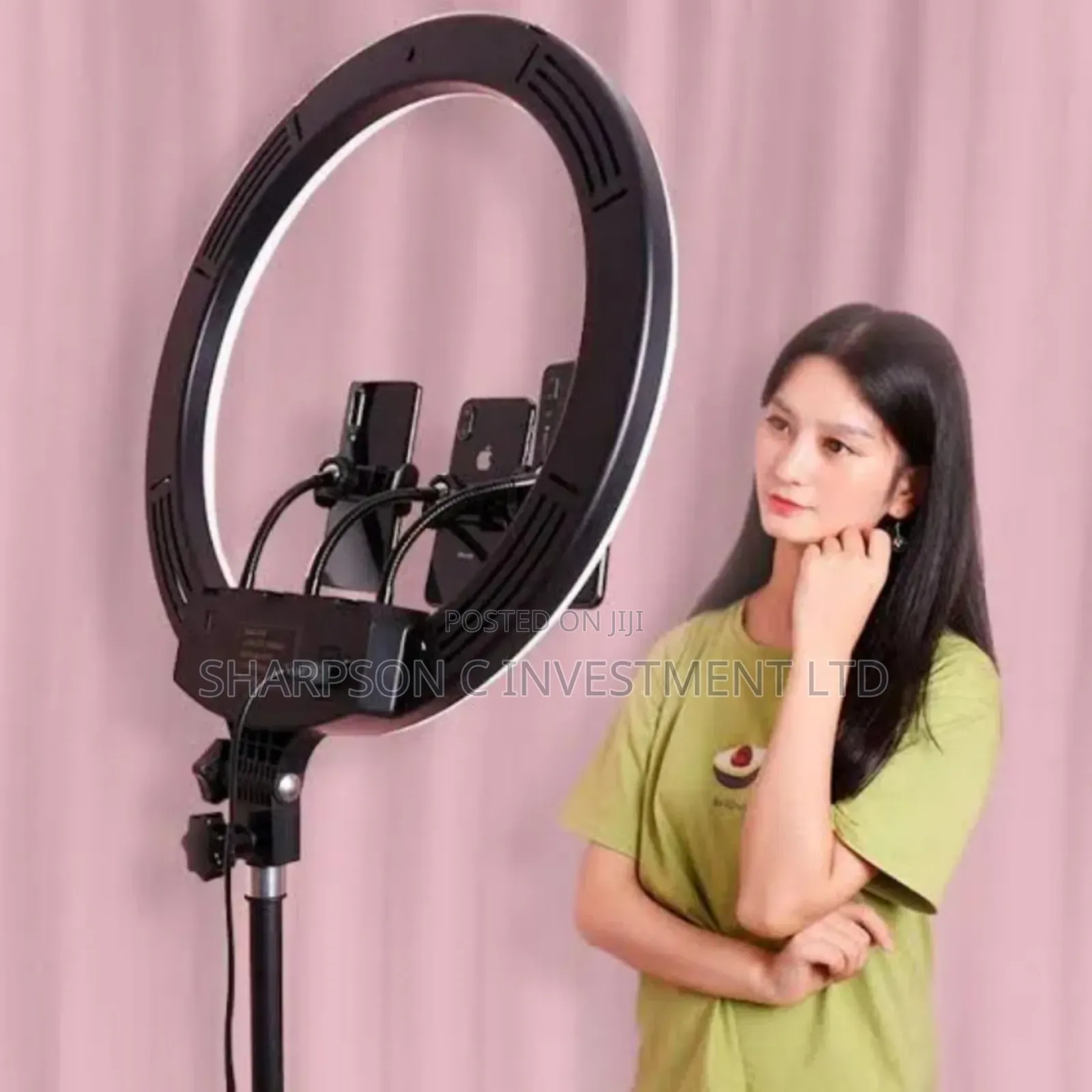 45cm RGB Ring Light 18 Inch With 7ft Tripod Stand for Phone Camera