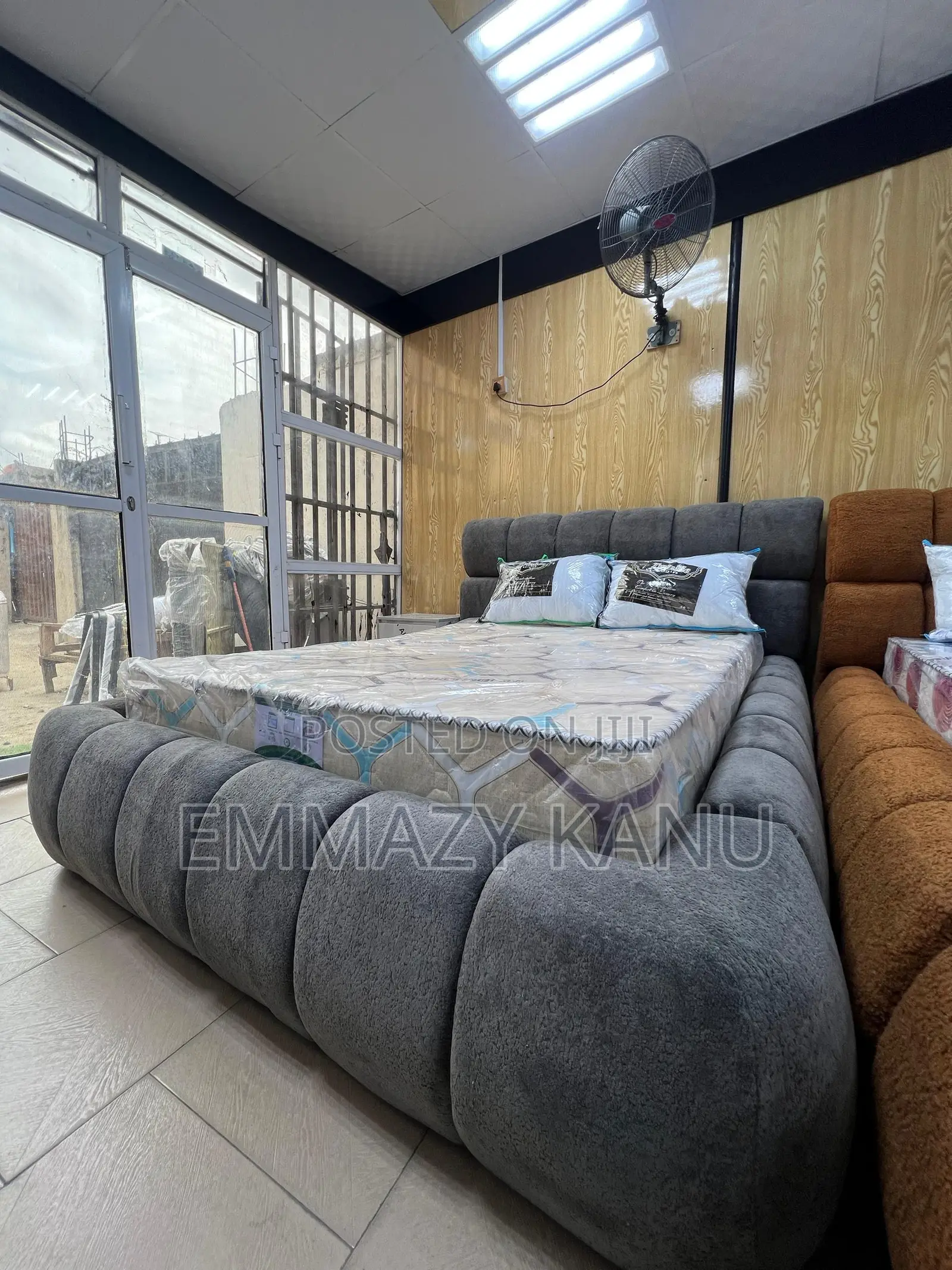 6x6 Quality Bedframe and 2 Bedside