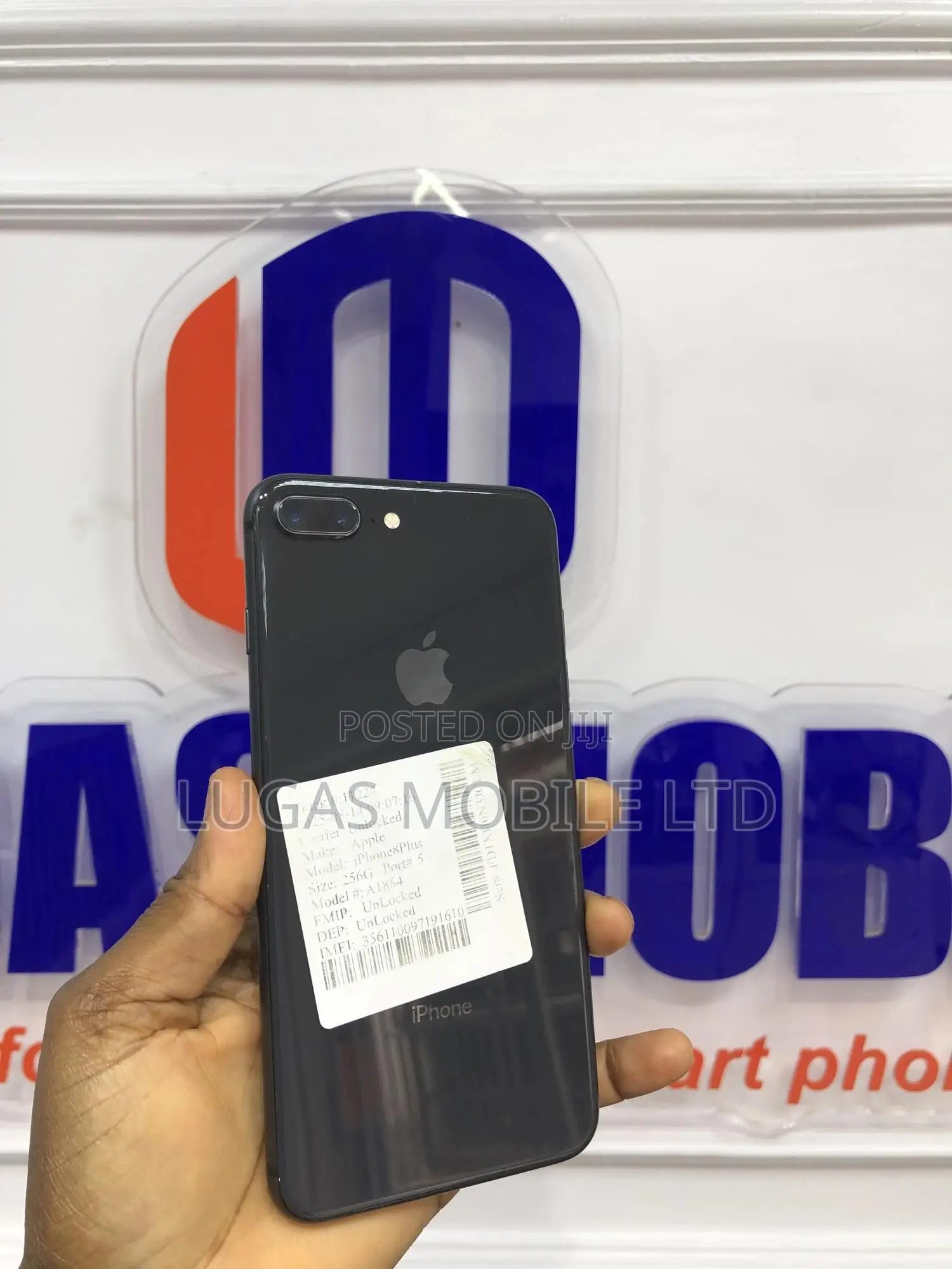 Apple iPhone 8 Plus 256 GB Black